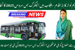 Electric Bus Service Start in Punjab