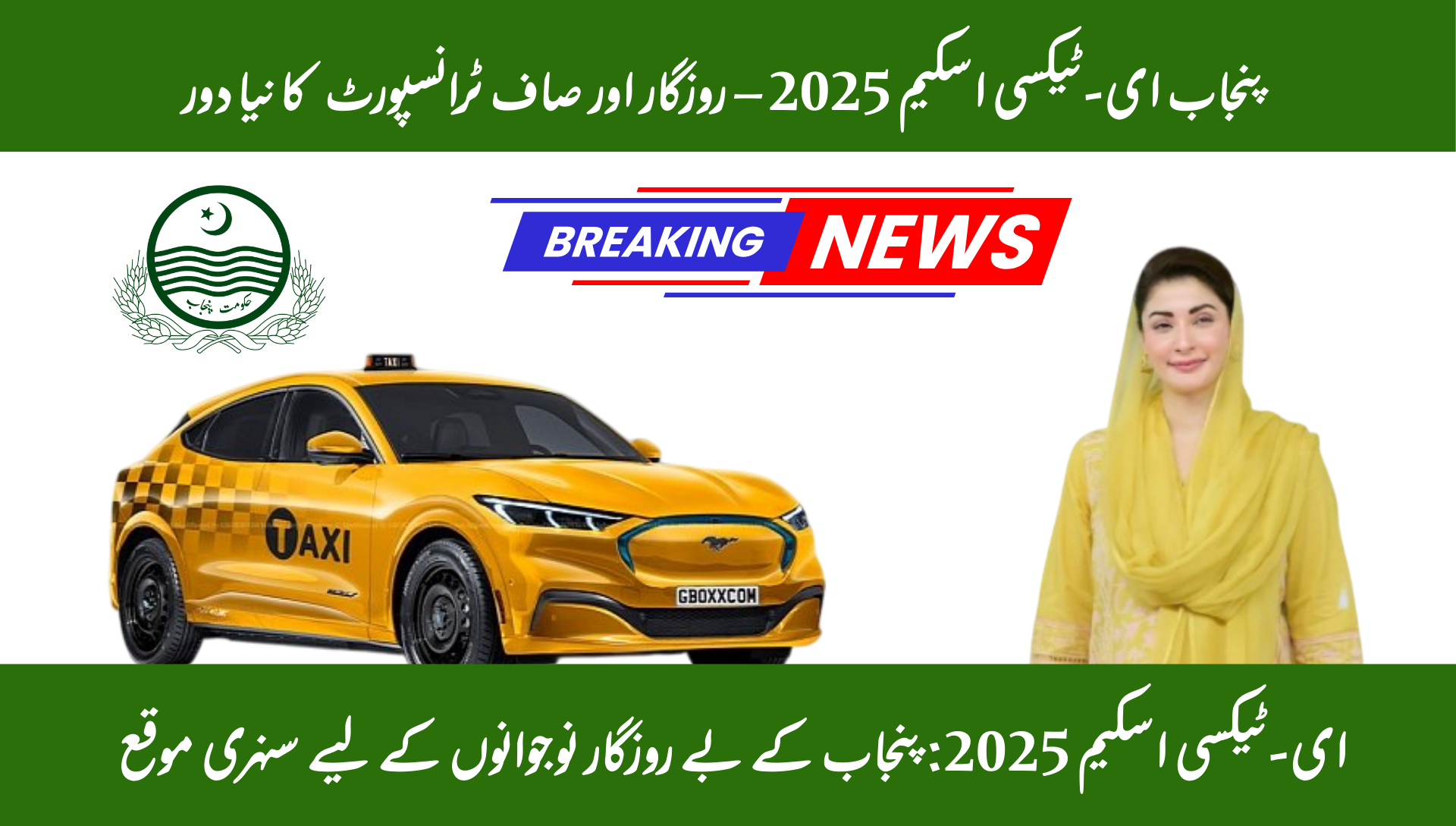Punjab E-Taxi Scheme 2025