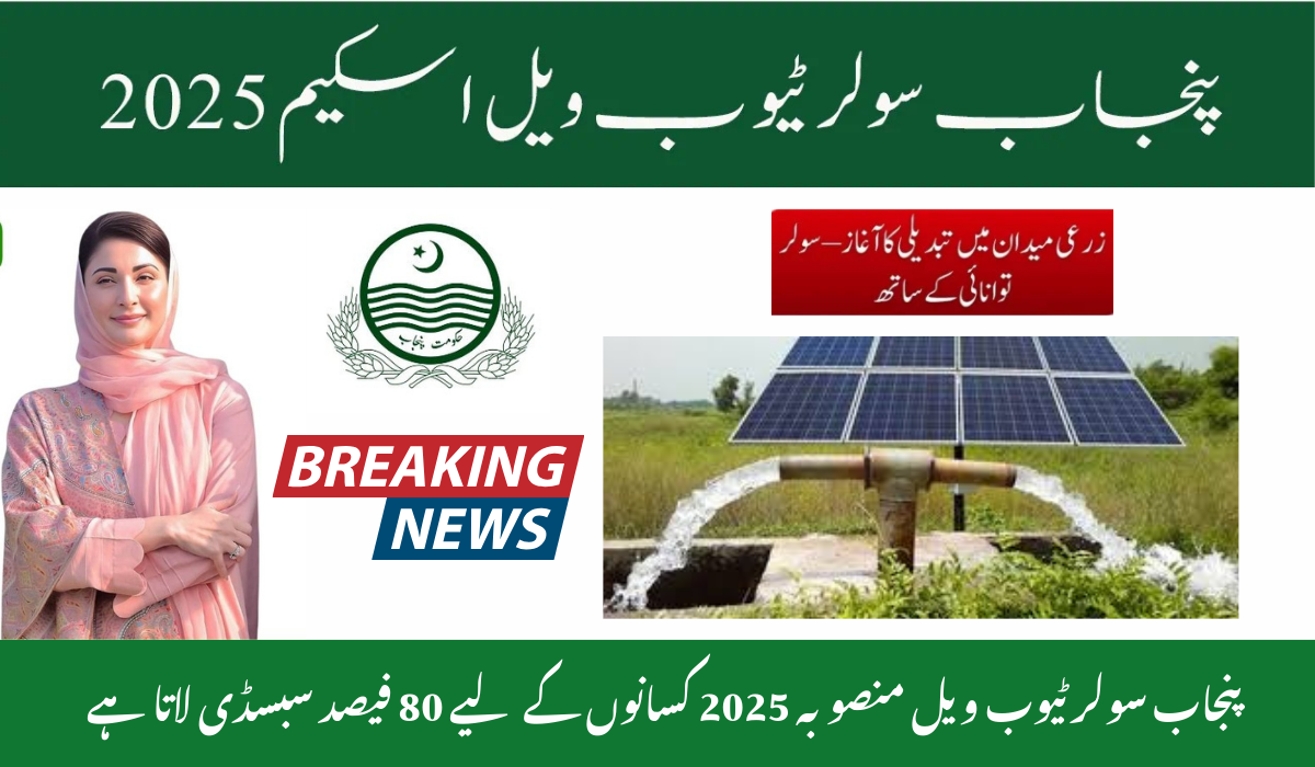 Punjab Solar Tubewell Project 2025 Brings 80% Subsidy For Farmers – Register Now For September