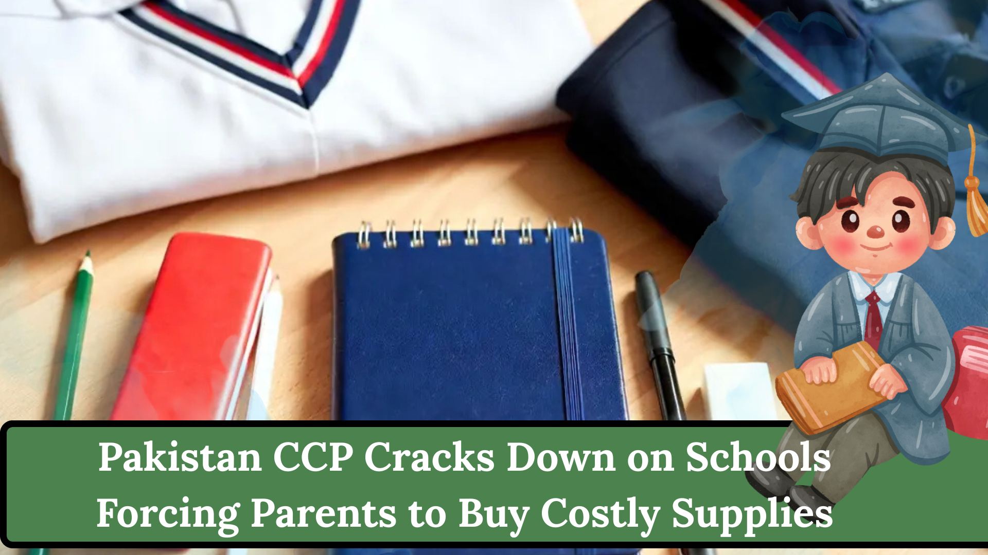 Pakistan CCP Cracks Down on Schools Forcing Parents to Buy Costly Supplies