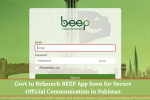 Govt to Relaunch BEEP App Soon for Secure Official Communication in Pakistan