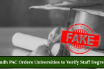 Sindh PAC Orders Universities to Verify Staff Degrees